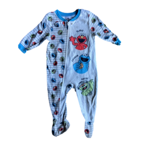Sesame Street 18M Fleece Footie Pajama